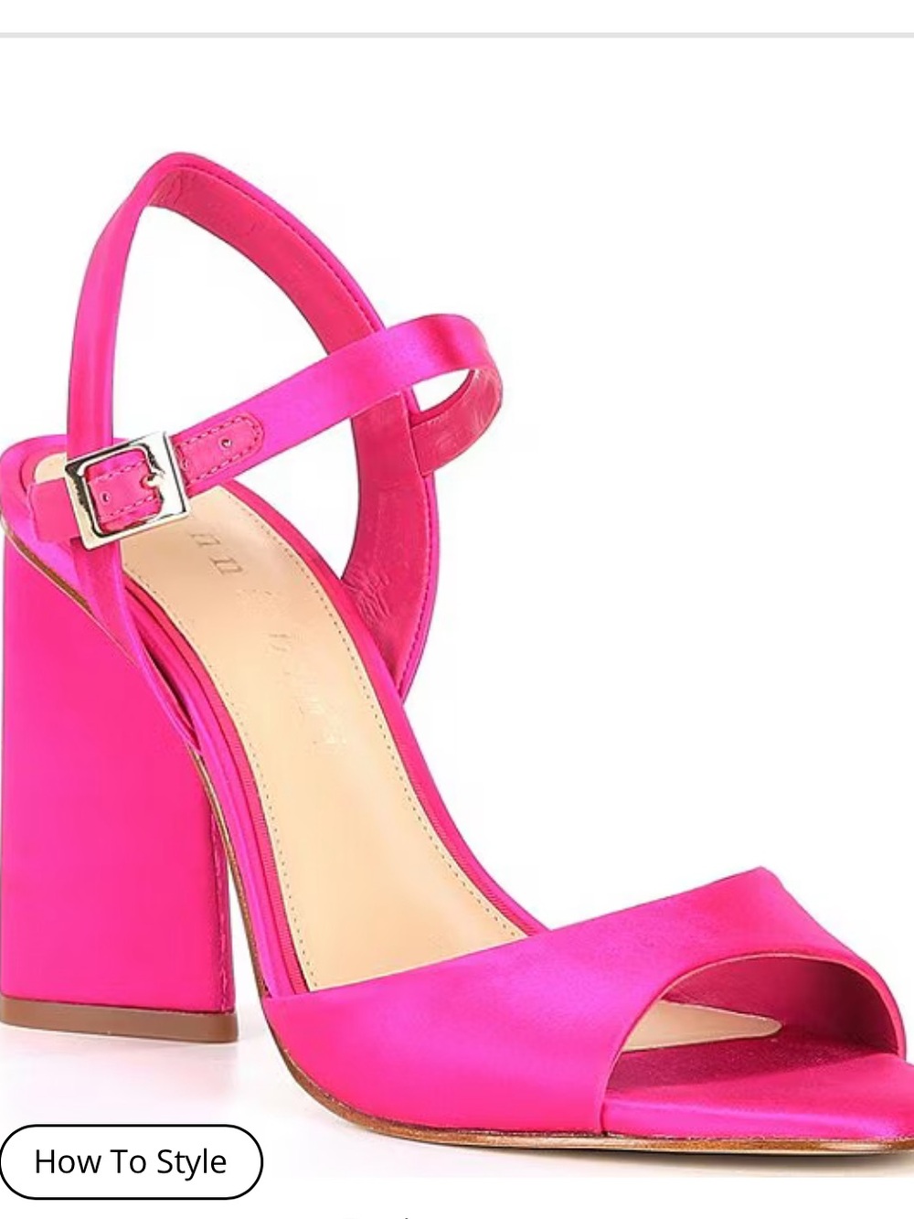 Gianni Bini
Durant Satin Block Heel Dress Sandals